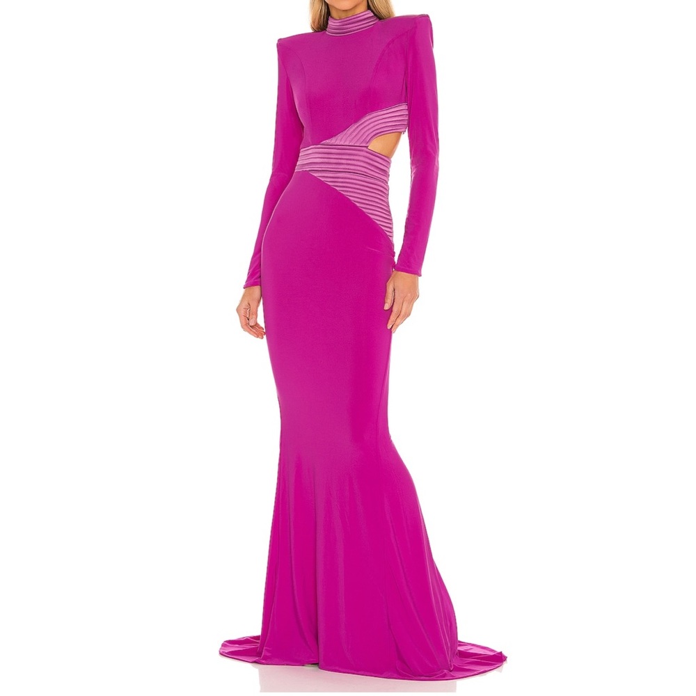 Revolve Zhivago Message to love dress in berry size small